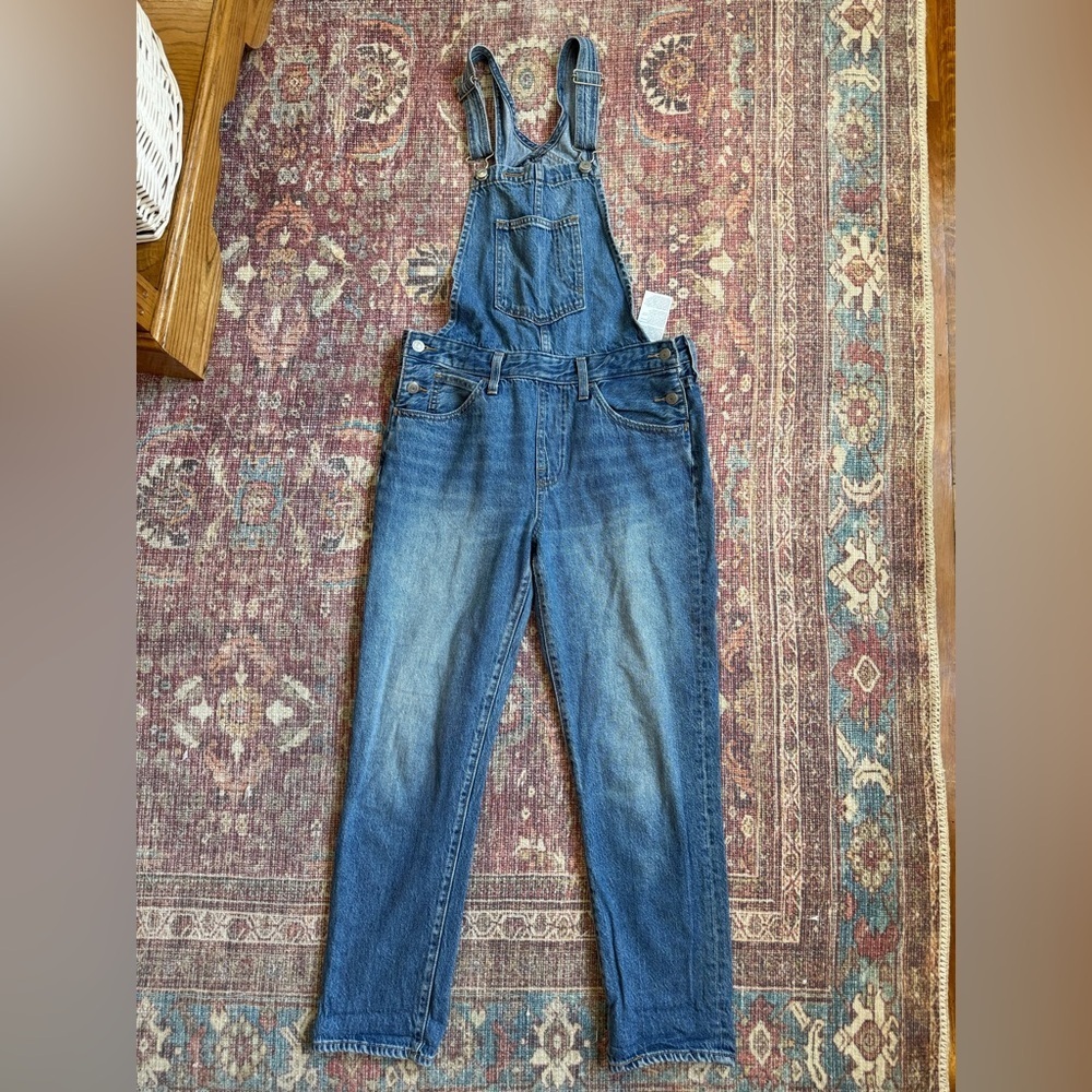 Levi’s Women’s Medium Dylan Blue Denim Overalls